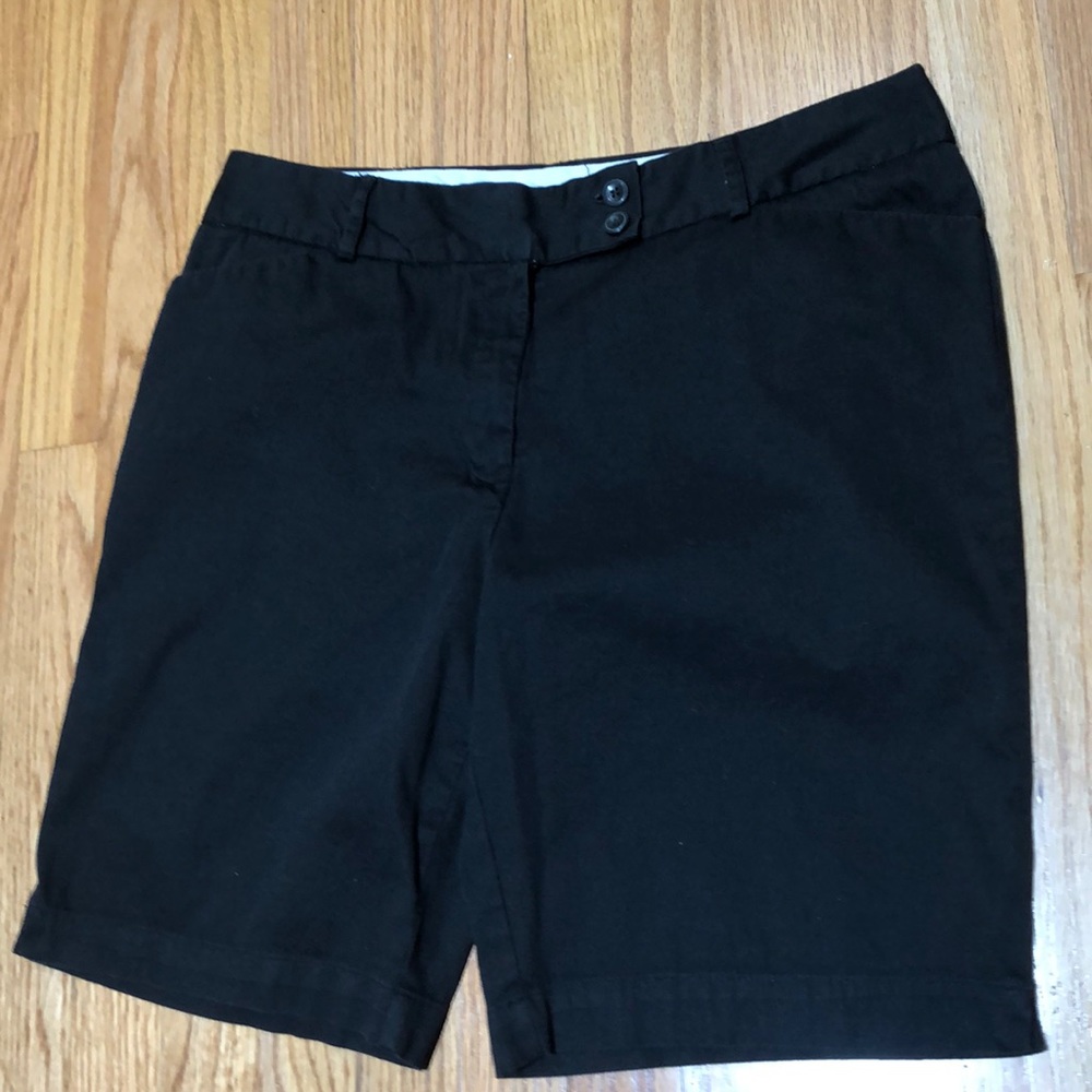 George London Fit Black Shorts Size 14
